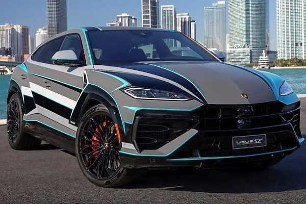 Lamborghini Unveils Miami-inspired Urus SE With A Distinct Livery That Took 230 hours To Paint - autojosh 