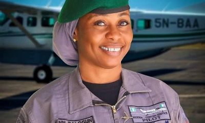 Olanike Nafisat Balogun Rises From Cabin Crew Member To Become Nigeria Customs’ First Female Pilot - autojosh