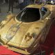 Art-inspired Pagani Zonda With The Face Of Lionel Messi Was Built Out Of 100,000 Gold Coins - autojosh