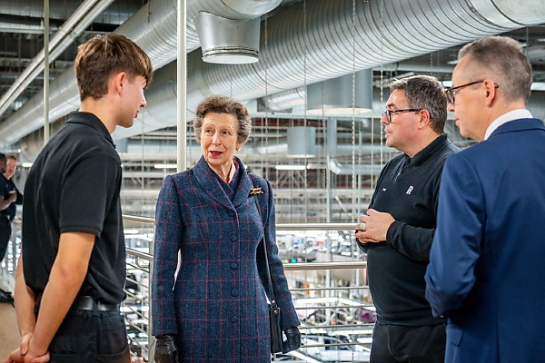 Queen Elizabeth’s Only Daughter Tours Rolls-Royce’s HQ, Where ‘The Best Car In The World’ Are Built - autojosh 