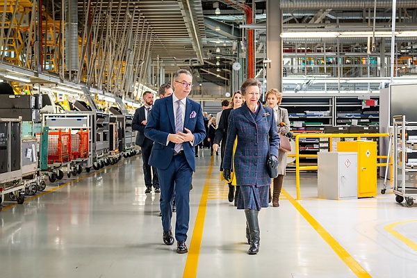 Queen Elizabeth’s Only Daughter Tours Rolls-Royce’s HQ, Where ‘The Best Car In The World’ Are Built - autojosh 