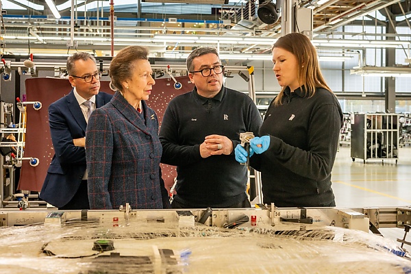 Queen Elizabeth’s Only Daughter Tours Rolls-Royce’s HQ, Where ‘The Best Car In The World’ Are Built - autojosh 