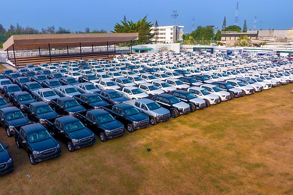 Sanwo-Olu Hands Over 250 Patrol Vehicles, Other Equipments To Police To Fortify Lagos (PHOTOS) - autojosh 