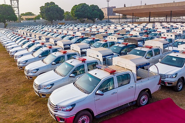 Sanwo-Olu Hands Over 250 Patrol Vehicles, Other Equipments To Police To Fortify Lagos (PHOTOS) - autojosh 