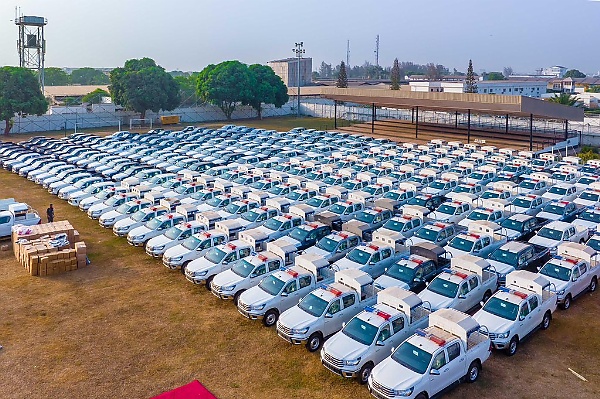 Sanwo-Olu Hands Over 250 Patrol Vehicles, Other Equipments To Police To Fortify Lagos (PHOTOS) - autojosh 