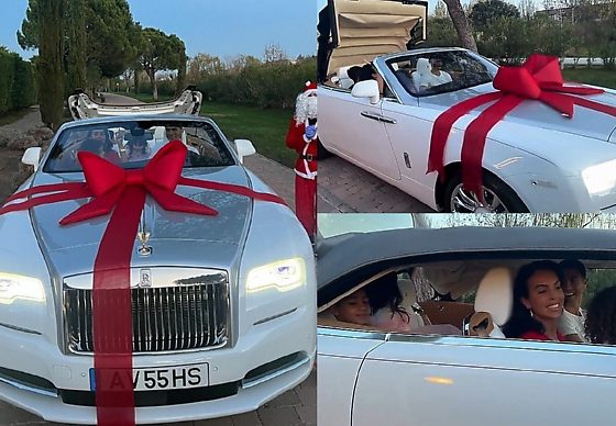 When Cristiano Ronaldo Got A Rolls-Royce Dawn As Christmas Gift From His Partner - autojosh