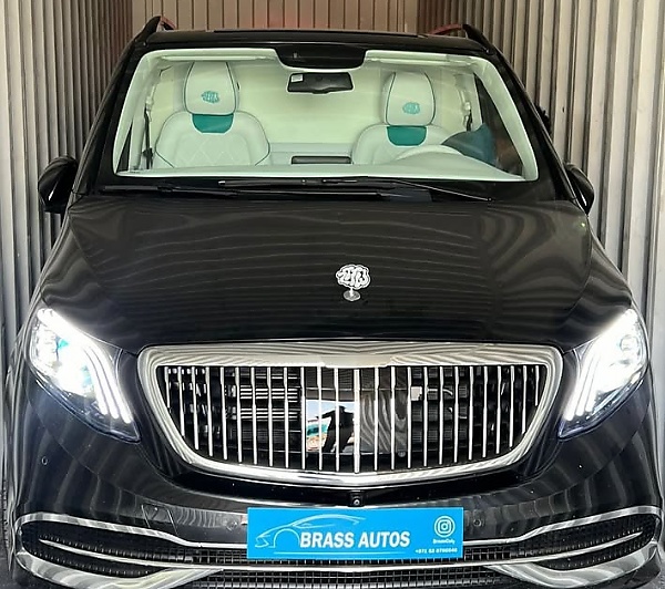 Music Star Zlatan Ibile Splashes On Customized Mercedes-Maybach Van For His 30th Birthday (Photos) - autojosh 