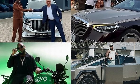 Otedola’s $1.3M Mercedes V-Class, Awa Ibraheem’s Maybach S-Class, Davido’s Electric Bike Lineup, Asake Gets A Tesla Cybertruck, Nigerian News In January - autojosh