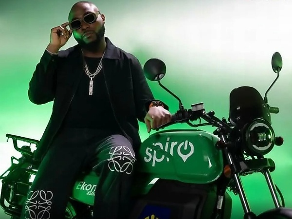 Davido Set To Launch His Own Line Of Made-in-Africa Electric Bikes, In Partnership With Spiro - autojosh