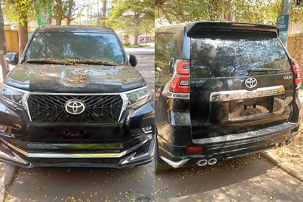 Police Recovers Abandoned Prado In Abuja, Urges Public With Missing Vehicles To Come For Verification - autojosh