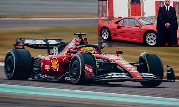 Lewis Hamilton Drives Ferrari F1 Car For The First Time At Fiorano Track Ahead Of 2025 Season - autojosh