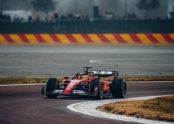 Lewis Hamilton Drives Ferrari F1 Car For The First Time At Fiorano Track Ahead Of 2025 Season - autojosh