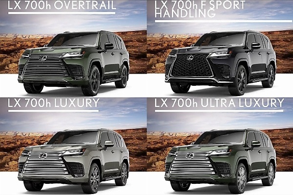 2025 Lexus LX700h SUV Starts At $118k For Overtrail Trim, Rises To $141k For Ultra Luxury Trim - autojosh 