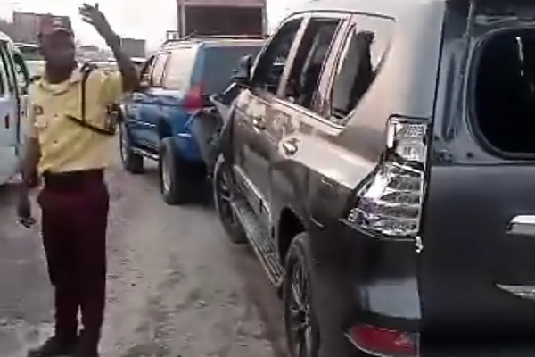 Menace Of One-way Driving : Lexus Driver Driving Against Traffic Collides With Another Vehicle In Lagos - autojosh 