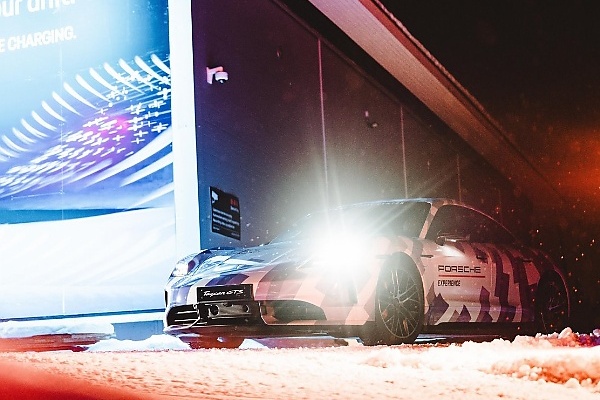 132 Laps (17.5-km) In 46 Minutes : Electric Porsche Taycan Sets New Guinness World Record For Ice Drifting - autojosh 