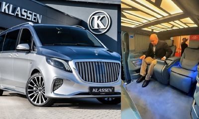 Prince Albert II Of Monaco Checks Out $1.3 Millon Klassen Mercedes V-Class Built For Femi Otedola - autojosh