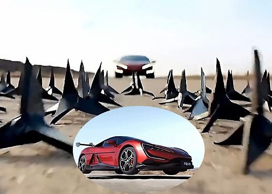 BYD’s YangWang U9 Supercar Skillfully Jumps Over Road Spikes, Potholes While Driving Itself (Video) - autojosh