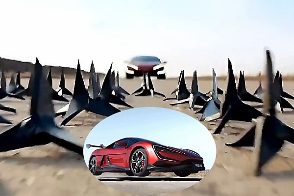 BYD’s YangWang U9 Supercar Skillfully Jumps Over Road Spikes, Potholes While Driving Itself (Video) - autojosh