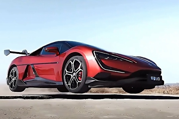 BYD’s YangWang U9 Supercar Skillfully Jumps Over Road Spikes, Potholes While Driving Itself (Video) - autojosh 