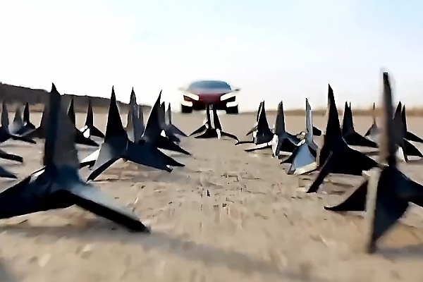 BYD’s YangWang U9 Supercar Skillfully Jumps Over Road Spikes, Potholes While Driving Itself (Video) - autojosh 