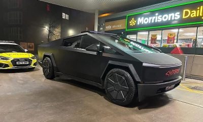 UK Police Seize Tesla Cybertruck Because It Is Illegal On Its Roads Due To Pedestrian Safety Concerns - autojosh