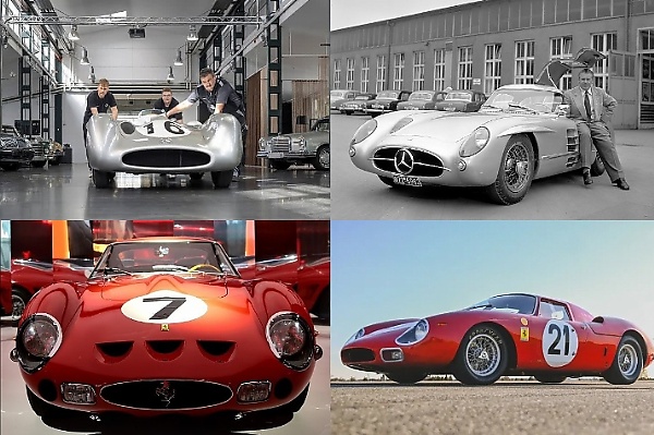 These Are 10 Most Expensive Cars Ever Sold At Auction – Featuring 7 Ferraris And 3 Mercedes - autojosh