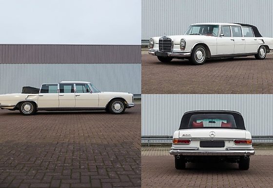 1974 Mercedes 600 ‘Six-Door’ Pullman Landaulet Built For Guinea-Bissau Government Sells For $1.4 Million - autojosh