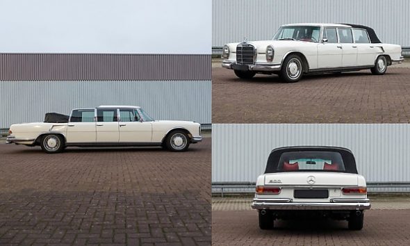 1974 Mercedes 600 ‘Six-Door’ Pullman Landaulet Built For Guinea-Bissau Government Sells For $1.4 Million - autojosh
