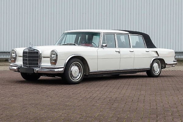 1974 Mercedes 600 ‘Six-Door’ Pullman Landaulet Built For Guinea-Bissau Government Sells For $1.4 Million - autojosh 