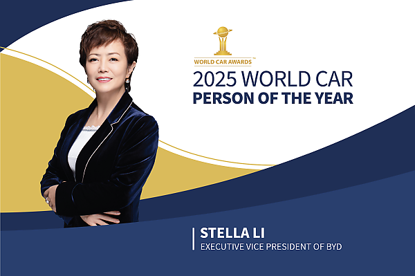 BYD’s Executive Vice President, Stella Li, Named 2025 World Car Person Of The Year - autojosh 