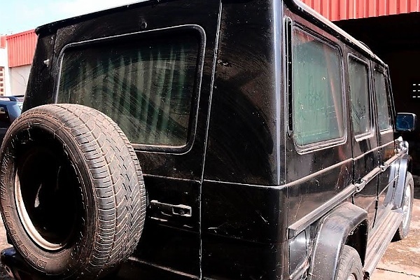 Ex-Osun Gov Pardons Man Who Tried To Assassinate Him In 2006, Shares Photos Of His Bruised G-Class - autojosh