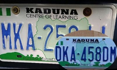 “Centre Of Learning” : Alphanumeric Codes On Kaduna State License Plate Numbers And Their Meaning - autojosh