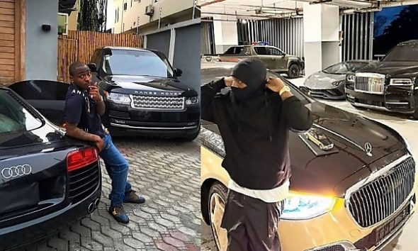 Today’s Photos : Davido’s Cars - Before Fame Vs Now - autojosh