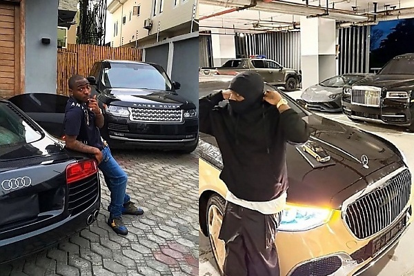 Today’s Photos : Davido’s Cars - Before Fame Vs Now - autojosh