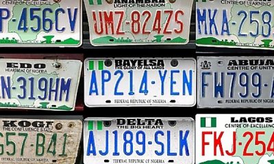 What The Codes And Colors On Nigerian Vehicle Registration (Number) Plates Means - autojosh