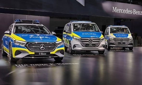 Mercedes-Benz Police Cars On Display At The 13th General Police Equipment Exhibition And Conference - autojosh