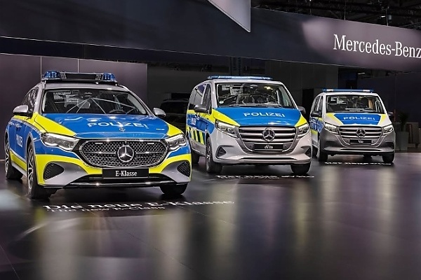 Mercedes-Benz Police Cars On Display At The 13th General Police Equipment Exhibition And Conference - autojosh