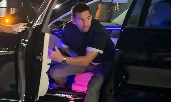 Watch Messi Arrived On A Miami Date In A Mercedes-Maybach S-Class, Hand Over Keys To Parking Valet - autojosh