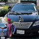 Lexus LS 460 : Okorocha Celebrates New Commissioner of Police, Ibrahim Gotan, Poses With His Official Car - autojosh