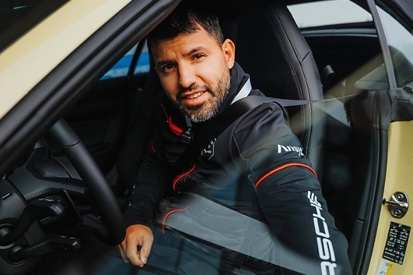 From Football Legend To Formula E Racer : Sergio Agüero Becomes A Porsche Racing Driver - autojosh 