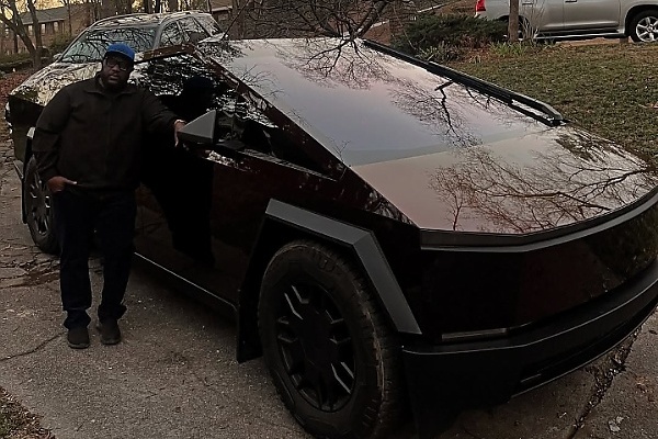 Today’s Photos : ‘Love Me Jeje’ Singer, Seyi Sodimu, Shows Off His Tesla Cybertruck - autojosh 