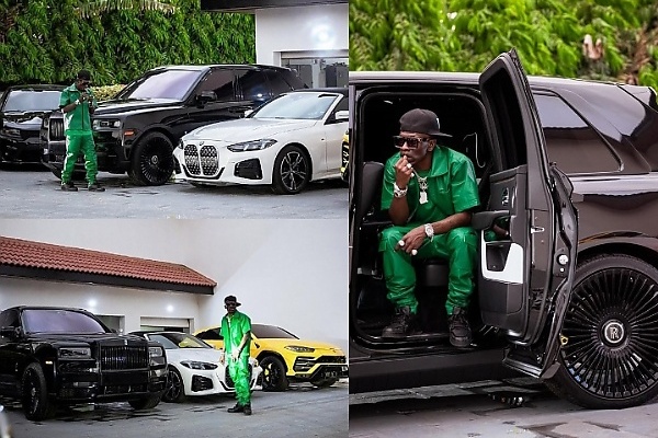 Today’s Photos : Ghanaian Music Star, Shatta Wale, Takes Delivery Of His Rolls-Royce Cullinan - autojosh