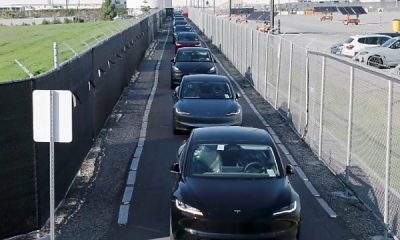 Tesla Cars Now Drive Themselves From Factory To Loading Dock Without Drivers Behind The Wheels - autojosh