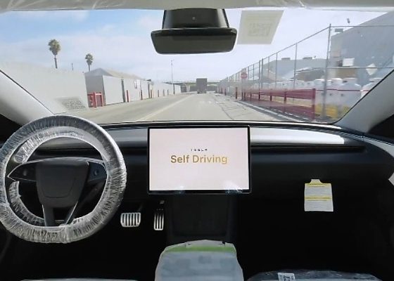 Tesla Cars Now Drive Themselves From Factory To Loading Dock Without Drivers Behind The Wheels - autojosh