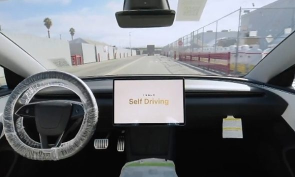 Tesla Cars Now Drive Themselves From Factory To Loading Dock Without Drivers Behind The Wheels - autojosh