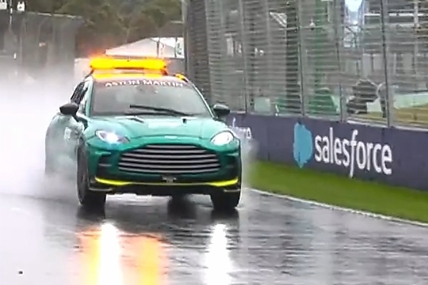 Aston Martin DBX707 ‘Medical Car’ Conducts High-speed Track Test On A Rainy Day, Ahead Of Season-opening Race - autojosh 