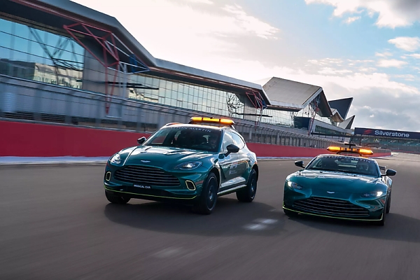 Aston Martin DBX707 ‘Medical Car’ Conducts High-speed Track Test On A Rainy Day, Ahead Of Season-opening Race - autojosh 