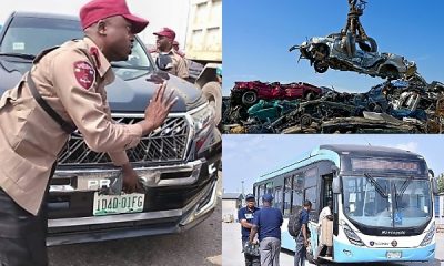 350 Vehicles Impounded For Fake Plates, FG Launches End-of-Life Vehicle Recycling Regulation, LAMATA Acquires 500 CNG Buses, News In The Past Week - autojosh