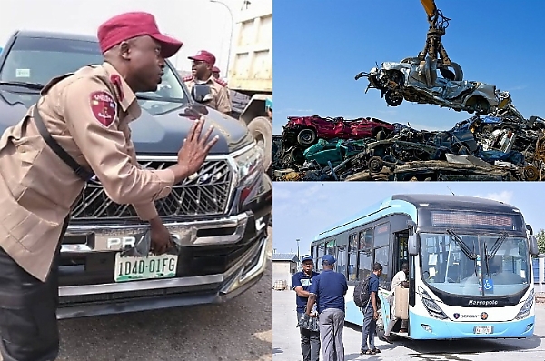 350 Vehicles Impounded For Fake Plates, FG Launches End-of-Life Vehicle Recycling Regulation, LAMATA Acquires 500 CNG Buses, News In The Past Week - autojosh