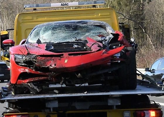 Prospective Buyer, A Popular DJ, Destroys ₦2 Billion Ferrari SF90 Stradale During Test Drive - autojosh